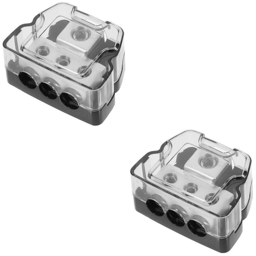 Zinc Alloy Distribution Block For Car Audio Systems Space Saving Design