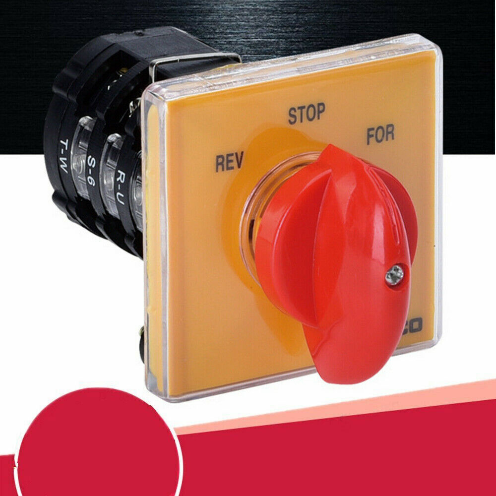 Milling Machine Switch Forward & Reverse 3 Phase for Milling Machine Parts NEW