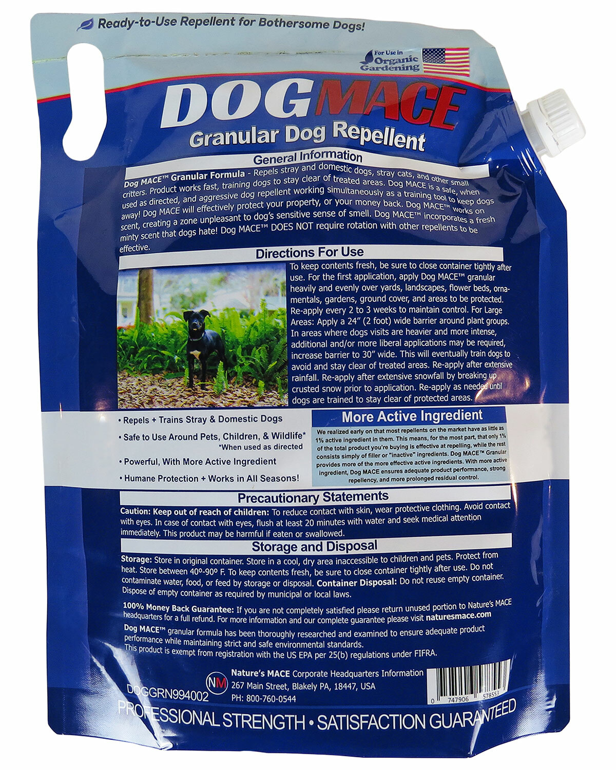 Dog MACE Granular No-Dig Dog Repellent | Dog Training Tool |