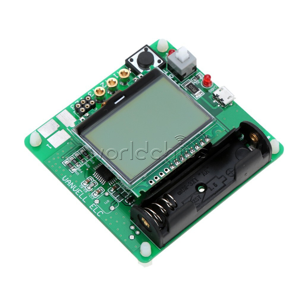 Transistor Inductor-Capacitor M328 ESR Meter Digital LCD Tester + Case