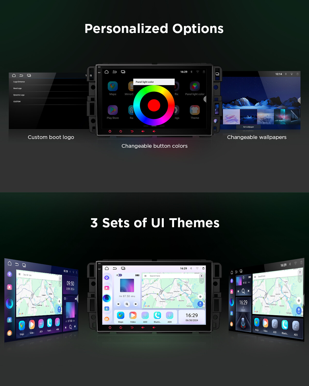 GMA13 Android 13 8" Car Stereo Radio for Chevrolet Silverado 1500 2500HD 3500 HD