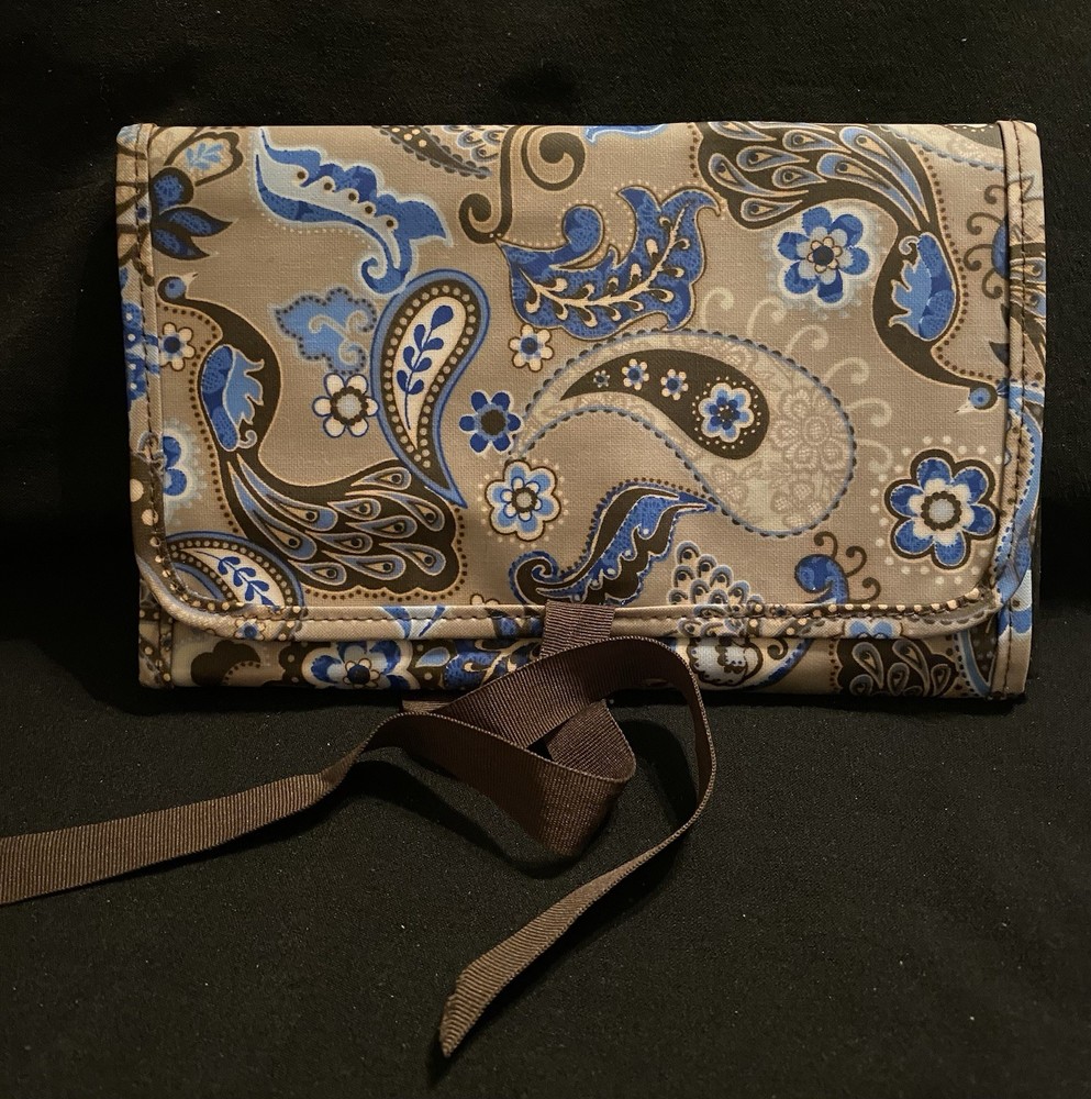 Thirty One Fold-and-Go Organizer W/Note Pad Floral Design