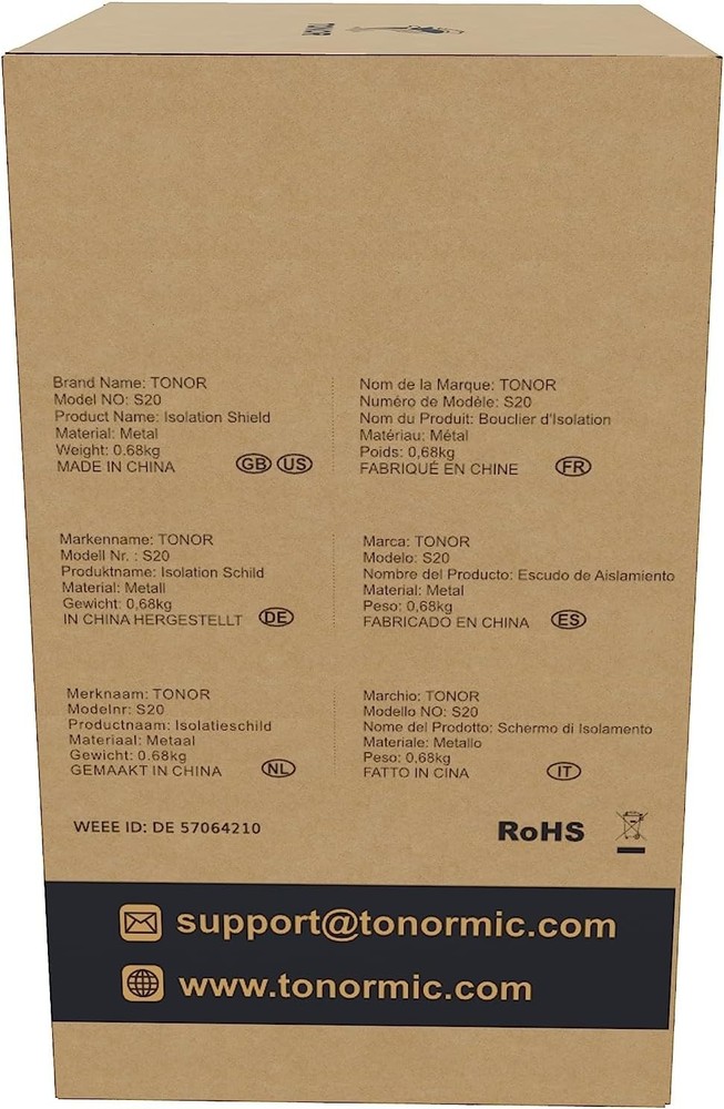 Compact Microphone Isolation Shield for Superior Noise Reduction and Studio Use