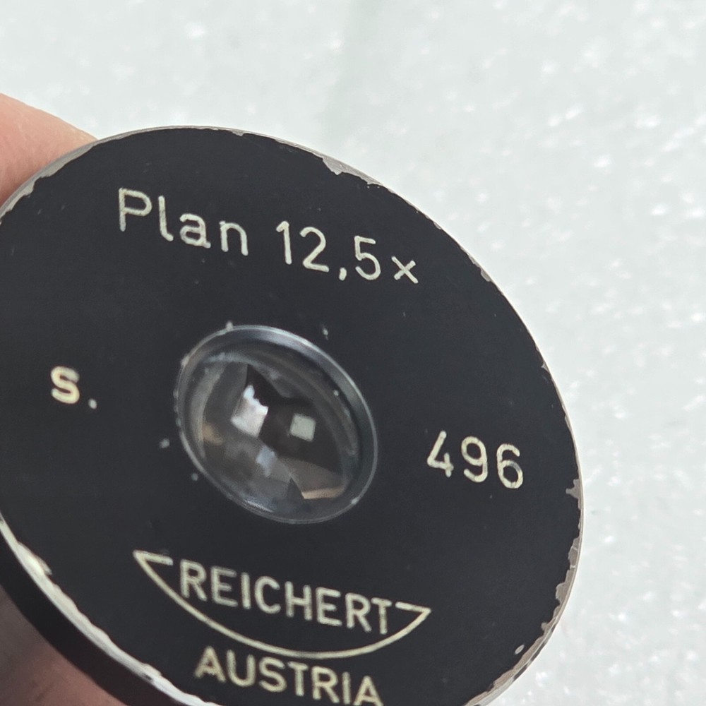 MICROSCOPE PART EYEPIECE REICHERT AUSTRIA PLAN 12.5X