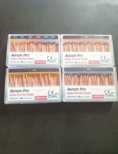 Meta Gutta Percha Points - Length Marked FOR Protaper ALL SIZES 100% Original