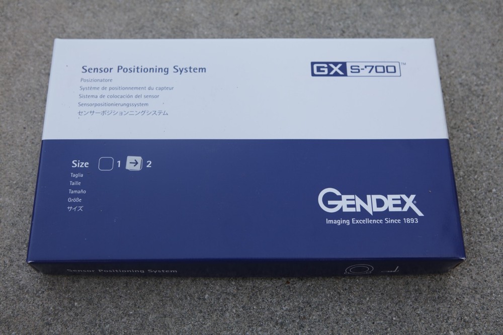 GENDEX GXS-700 Digital Sensor Positioning Kit Size 2 Incomplete