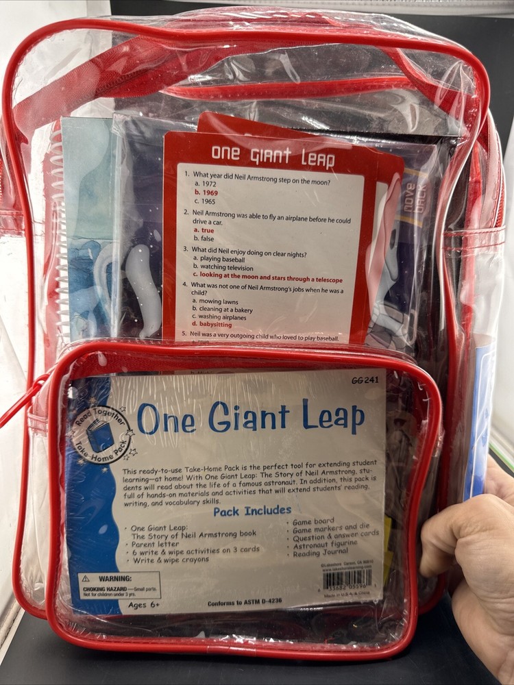 NEIL ARMSTRONG READ TOGETHER TAKE-HOME PACK 💥HOME SCHOOL