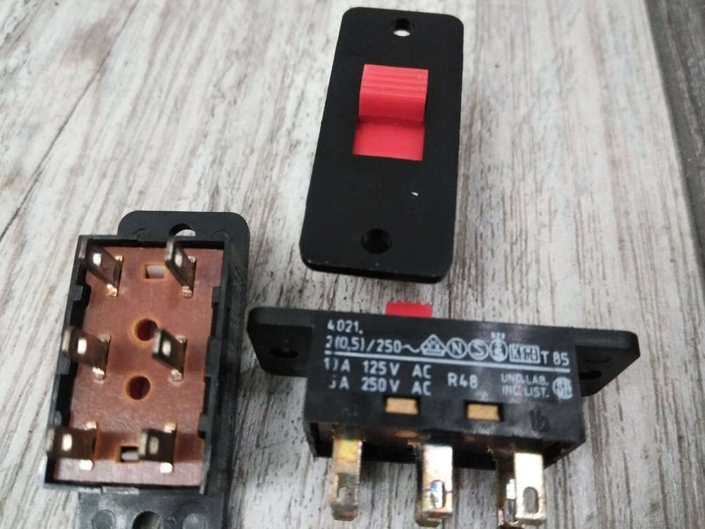 N.O.S. UND. LAB. 4021 Voltage Selection Slide Switch (3PK BUNDLE)