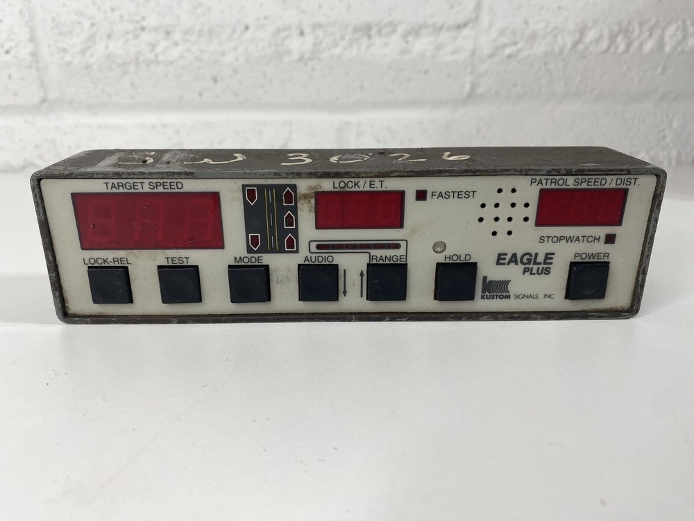 EAGLE PLUS KUSTOM SIGNALS RADAR DETECTOR FACE PLATE