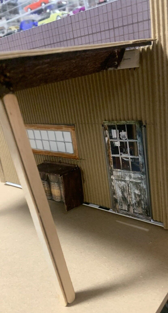 Built from Scratch “Handmade” 1/24 Scale Diorama Art Piece – “Needs More Work”