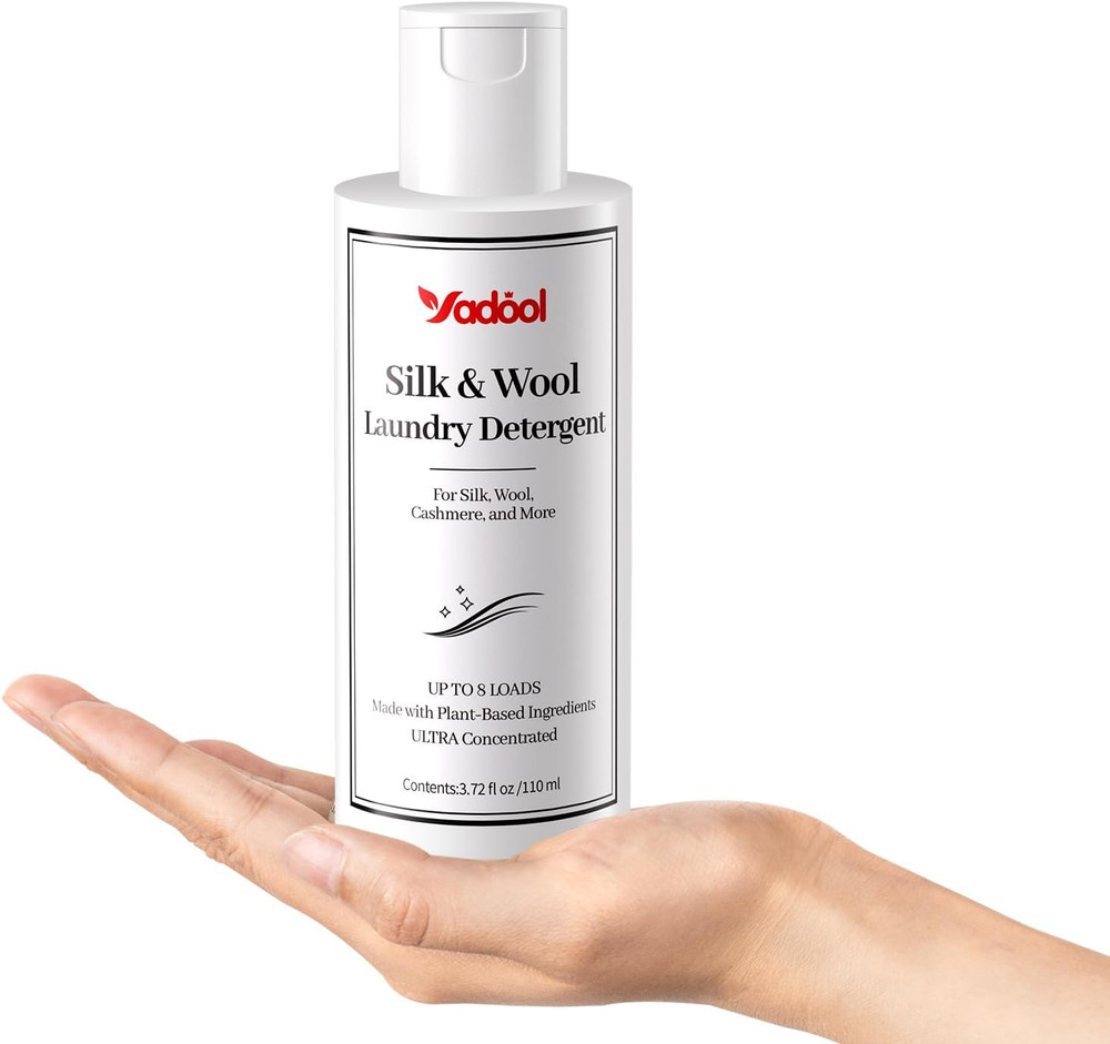 Silk & Wool Laundry Detergent, PH Neutral Cashmere Detergent, Double Concentrate