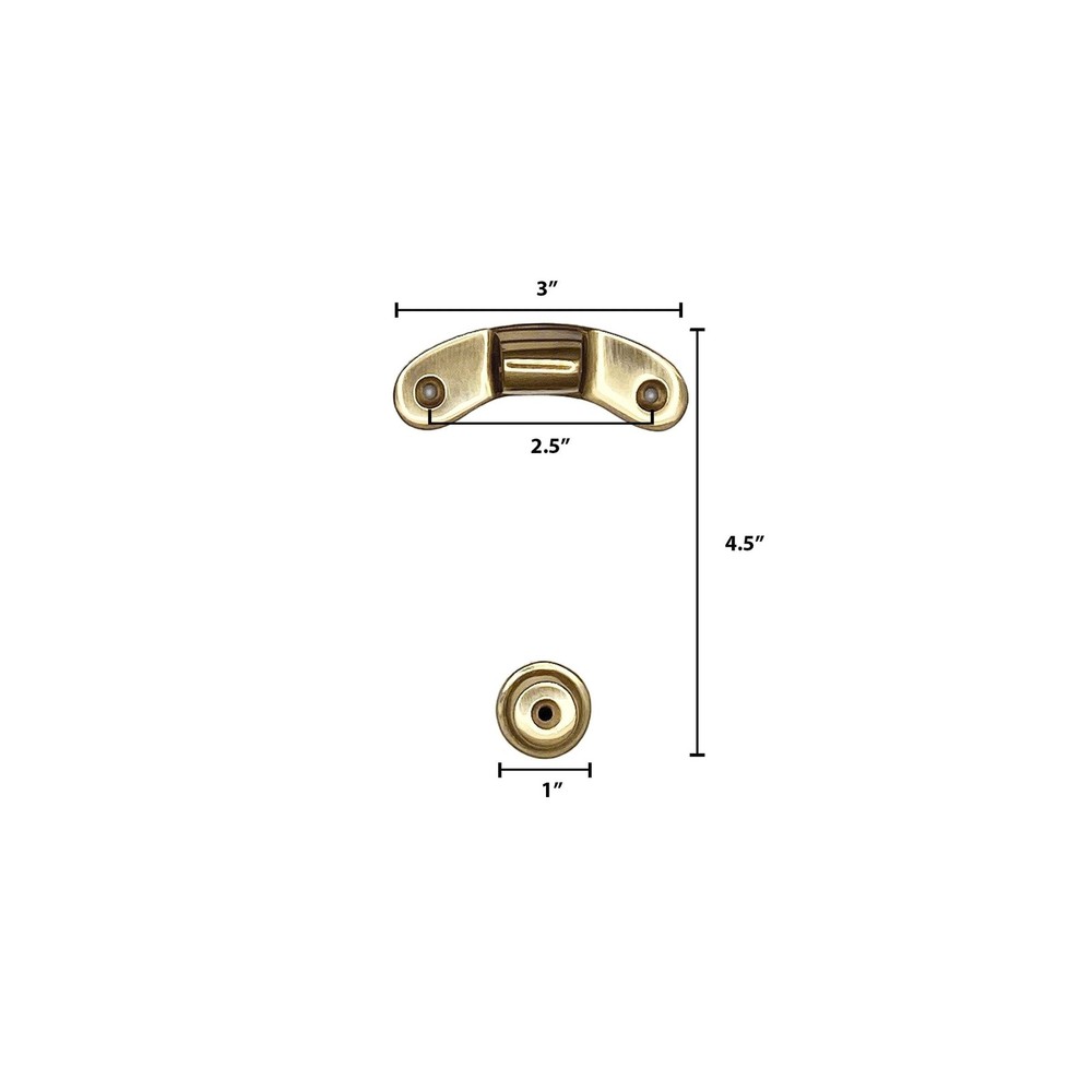 Celtic Torc Door Knocker - Brass (Premium Size) Premium
