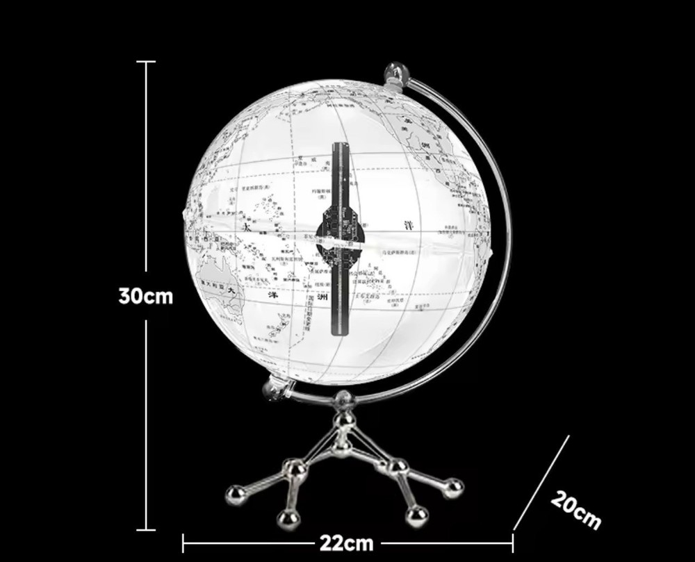 New 3D Holographic Fan World Globe protect Case LED Light Display Video Image