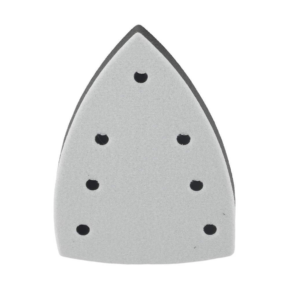 Triangle Sanding Pads for Swift Abrasive Changes 7 Hole Sandpaper Backing Pad