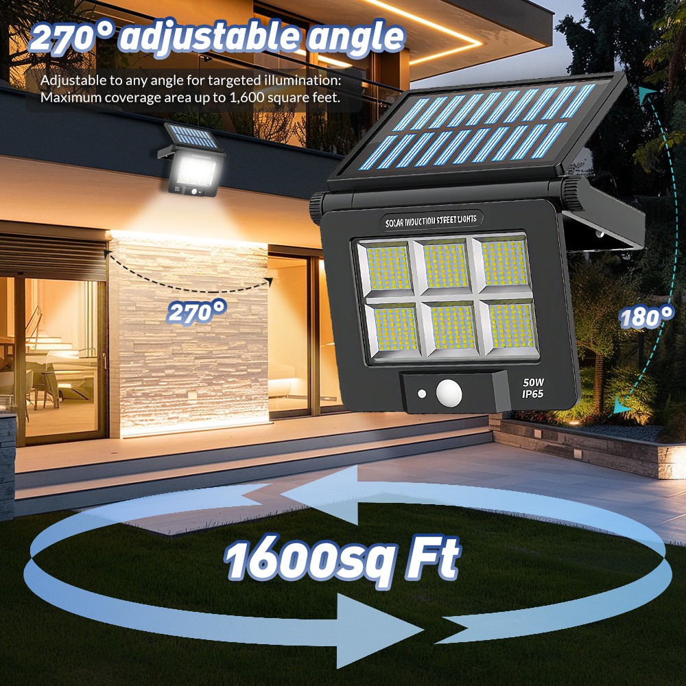 4 Pack LED Motion Sensor Solar Lights ,Outdoor IP65 Waterproof Security Lamp