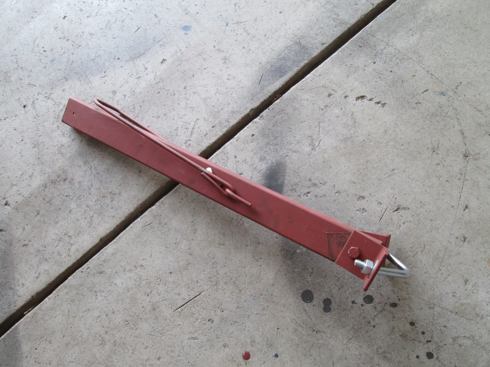 Aermotor Style Windmill Pull-Out Lever Complete, shut-off for 3" angle iron