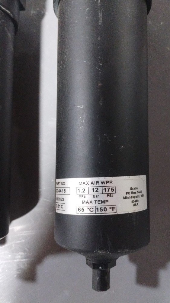 Used Graco 3 Stage Membrane Air Dryer System