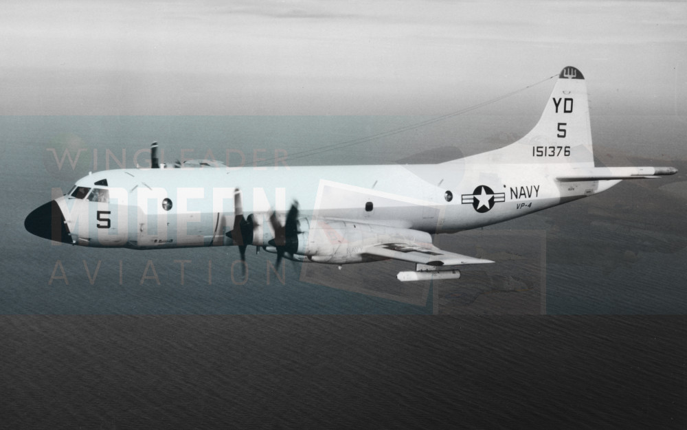 Lockheed P-3A Orion  - U S Navy - Original Photo
