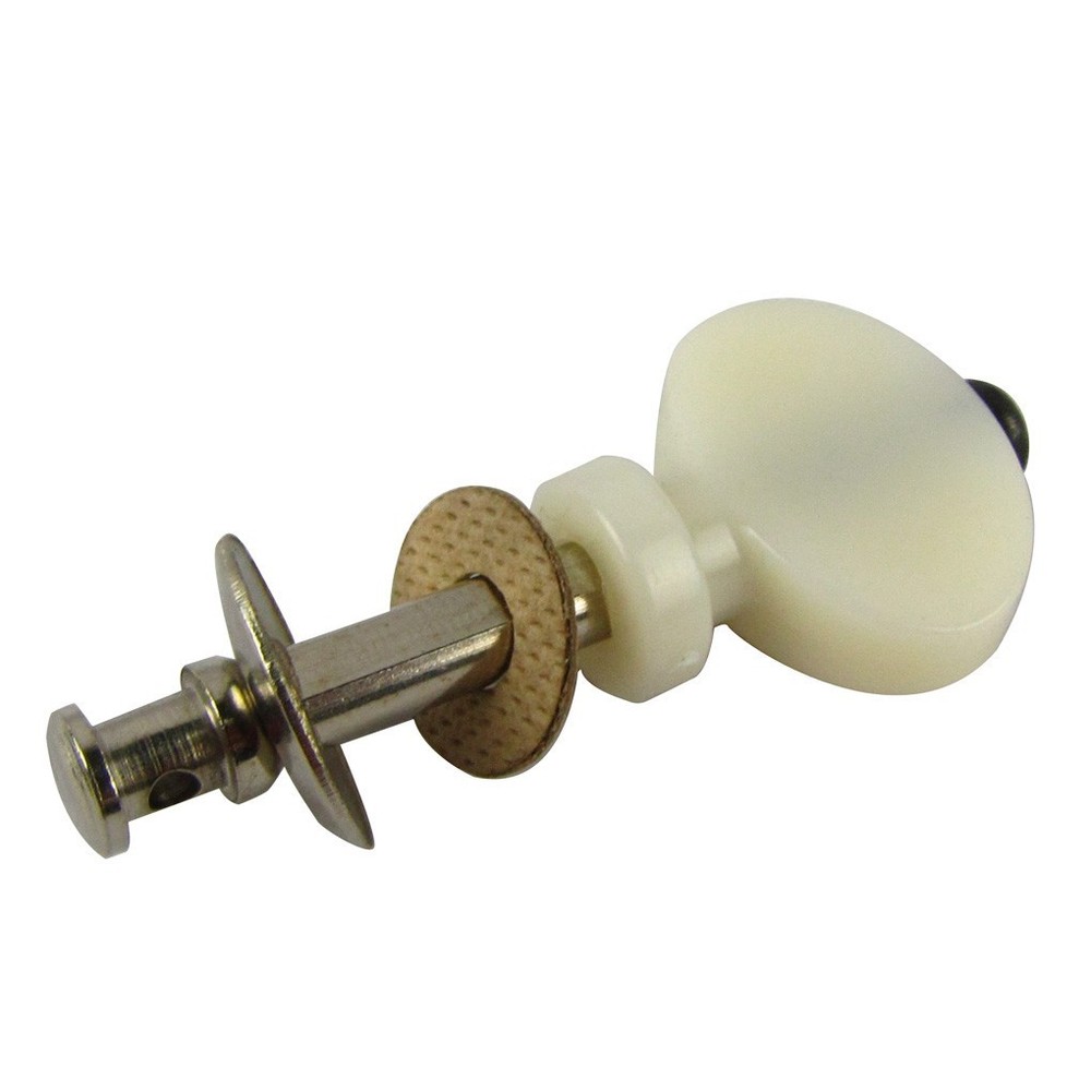 FLEOR 4 White Ukulele Tuning Peg Key Pin Machine Head String Tuner Friction Peg