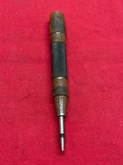 General Tools No. 79 Automatic Center Punch - rusty - Vintage