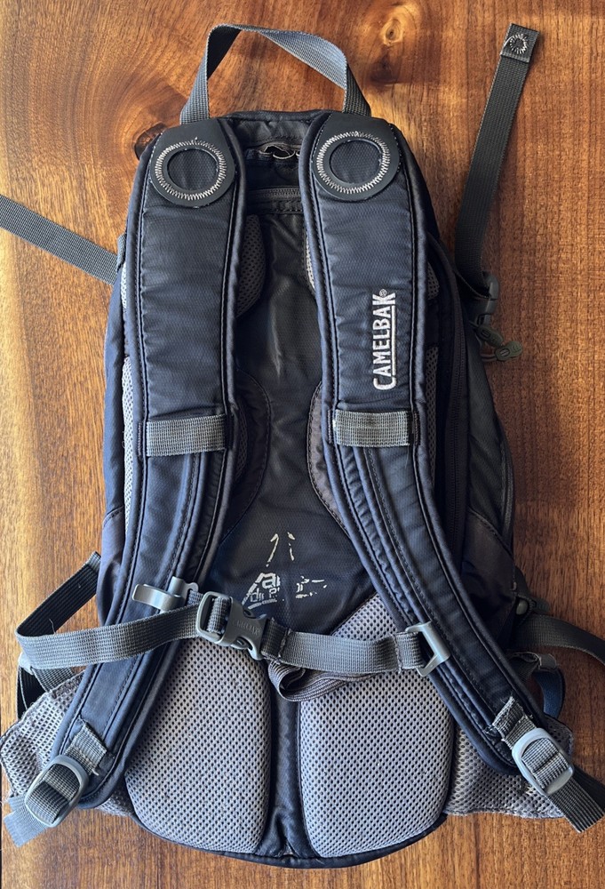 Camelbak MULE Backpack M.U.L.E Black Gray Good Condition Hiking Outdoors Pack
