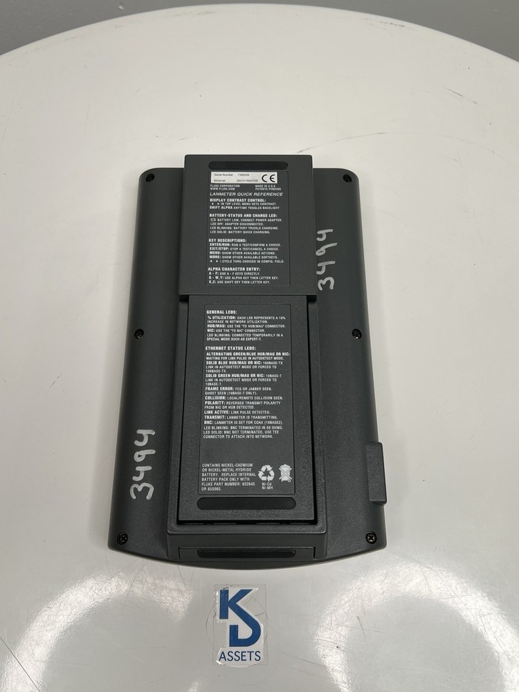 Fluke 683 Enterprise LANMeter NO AC ADAPTER