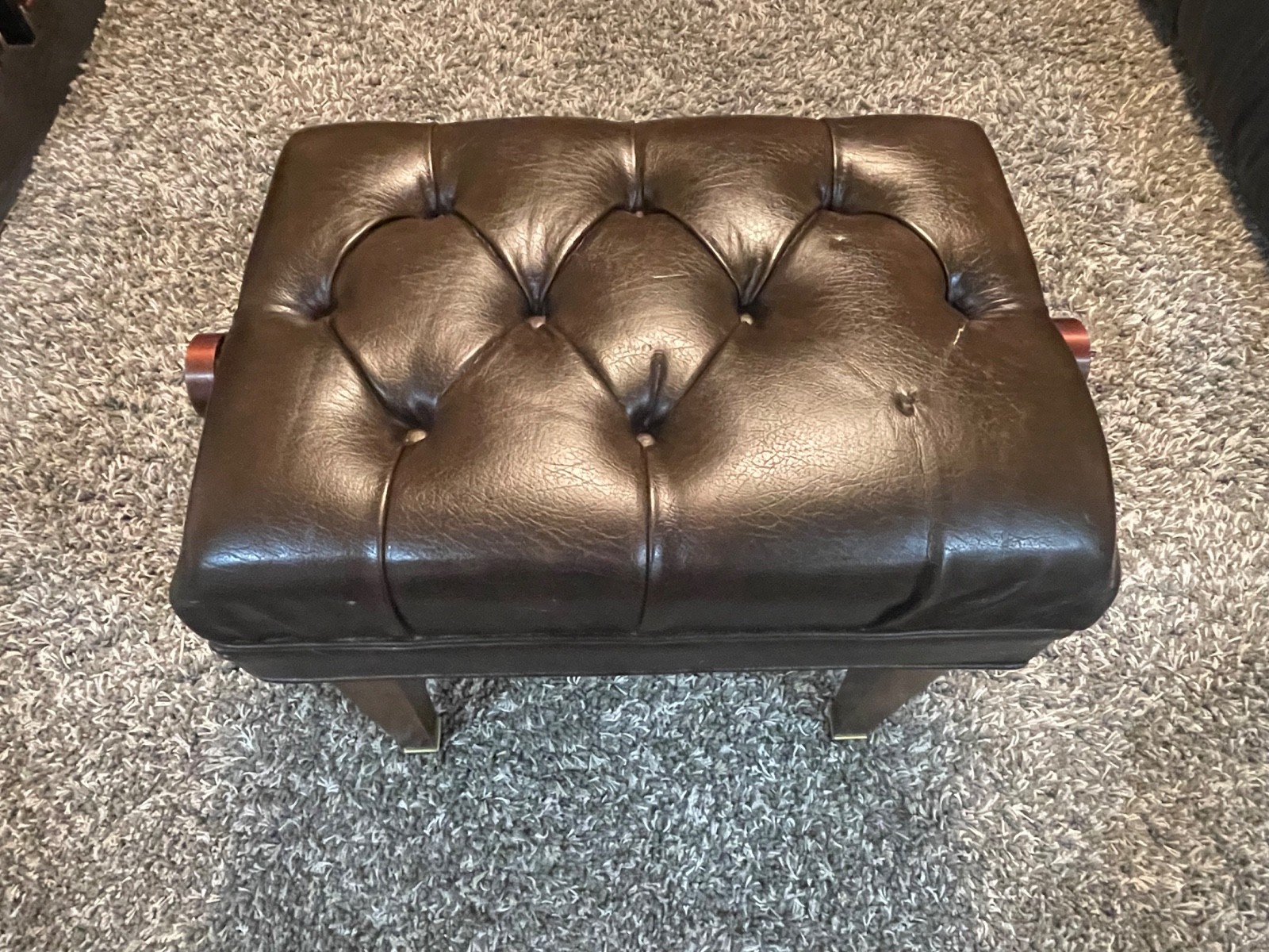 Vintage Paul L. Jansen Flagship Adjustable Artist Piano Bench – Excellent Cond