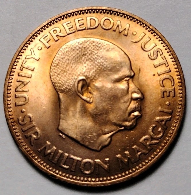 Sierra Leone Cent, 1964 BU/UNC C25-363