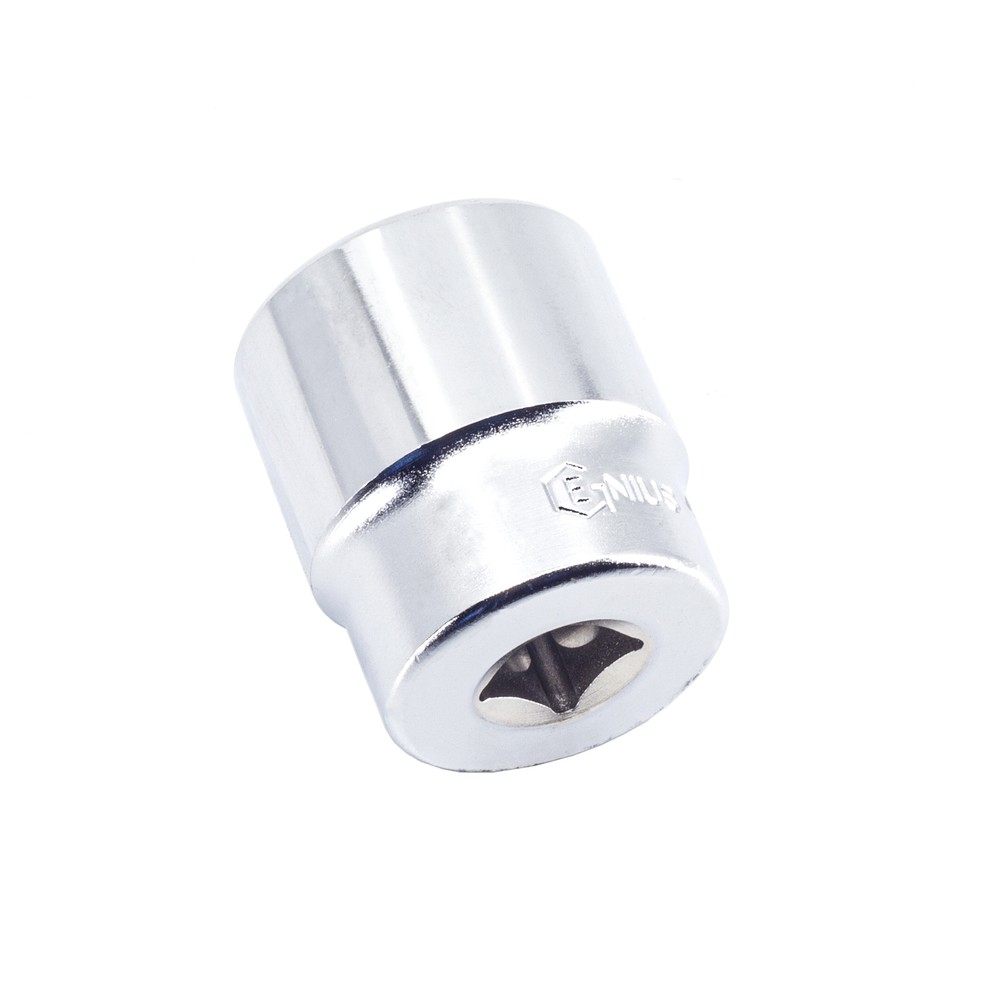 Genius Tools 1/2" Dr. 19mm Hand Socket (12-Point) - 433819