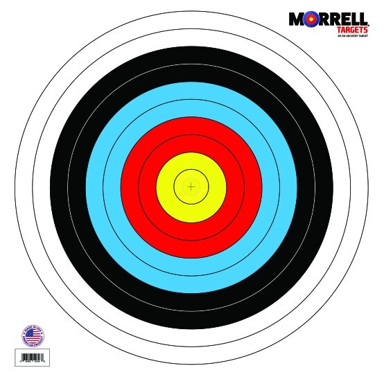 Morrell PF60 Paper Face Target 100 pack