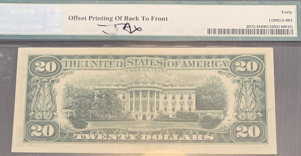 PMG40 Offset Printing Major 1977 20$ 6978A