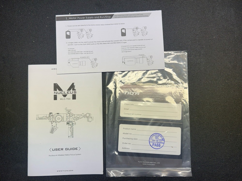 Nucleus-M WLC-T03 Wireless Follow Focus System Full Set