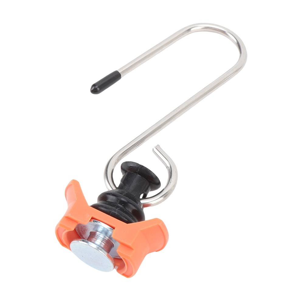 10PCS Single Stud Fitting L Track Tie Down Anchor With Hook For Van Pickup YFVE