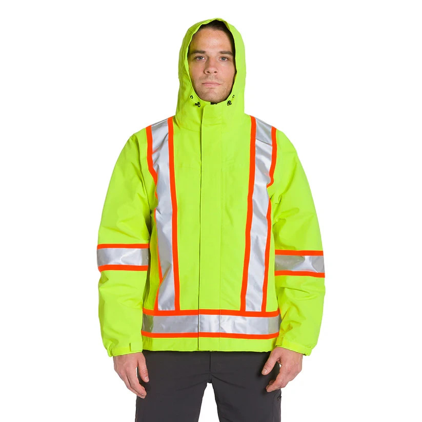 Grundens Full Share CSA Jacket - Waterproof / Breathable- Class 2 - Large - NEW