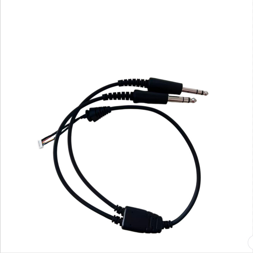 GA Twin Plug Control Module Cable for Bose A20 Aviation Headset