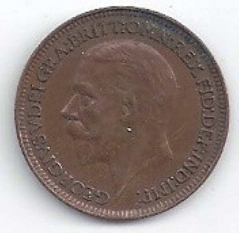 1927 Great Britain Farthing