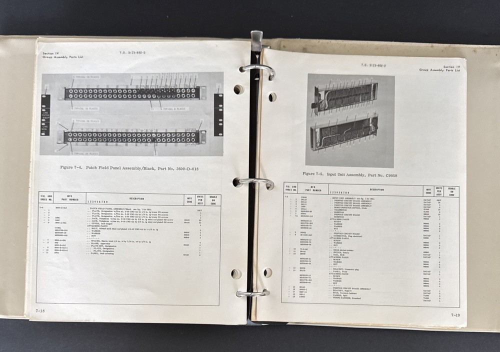 Radiation Inc Technical Manual Engineering Installation Tech Control Center 1961