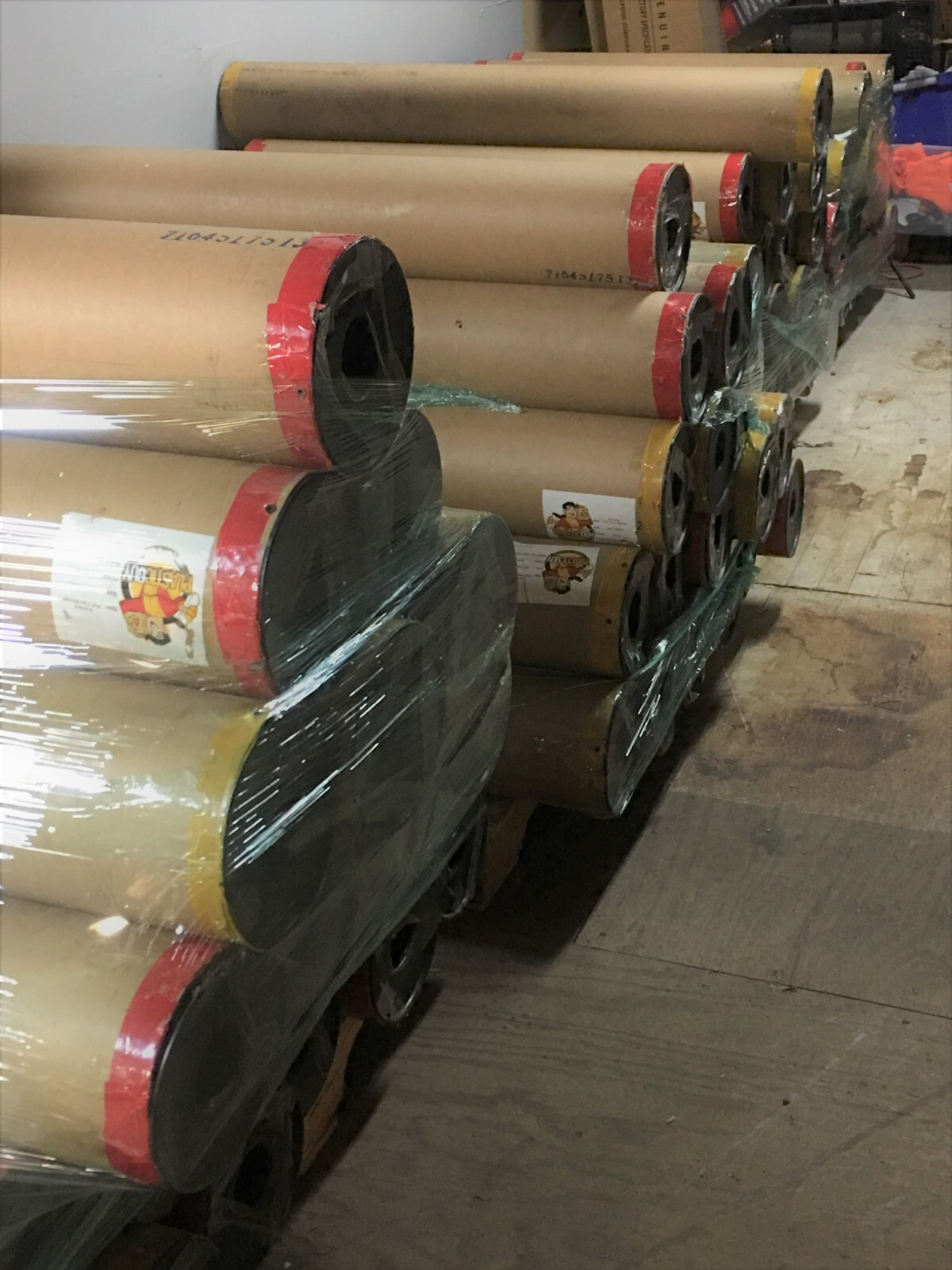 13oz Gloss Scrim Banner PVC Vinyl 25" in x 150' feet