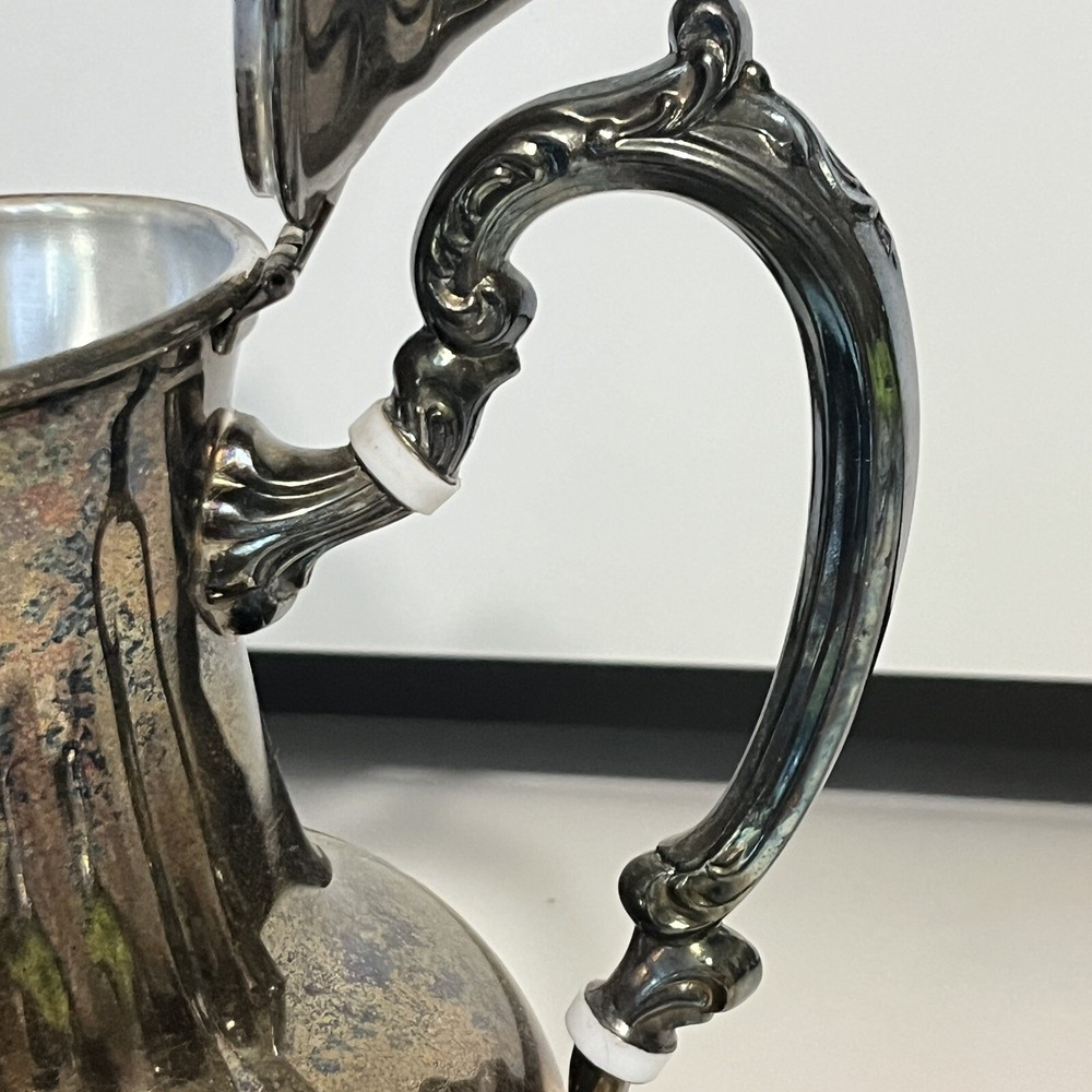 towle silverplated Tea Pot Single 11" tall silver