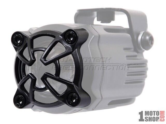SW-MOTECH Hawk 2" Auxiliary Light Guards. Black. (1 Pair)