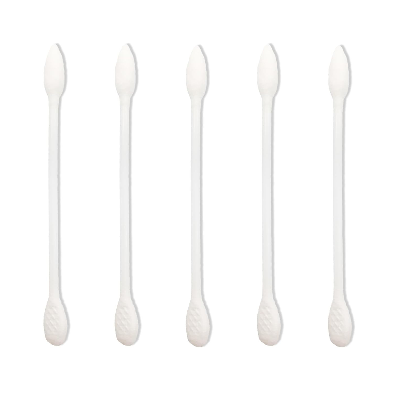 900Pcs Precision Cotton Swabs, Pointed&Flattened Tip Cosmetic Applicators