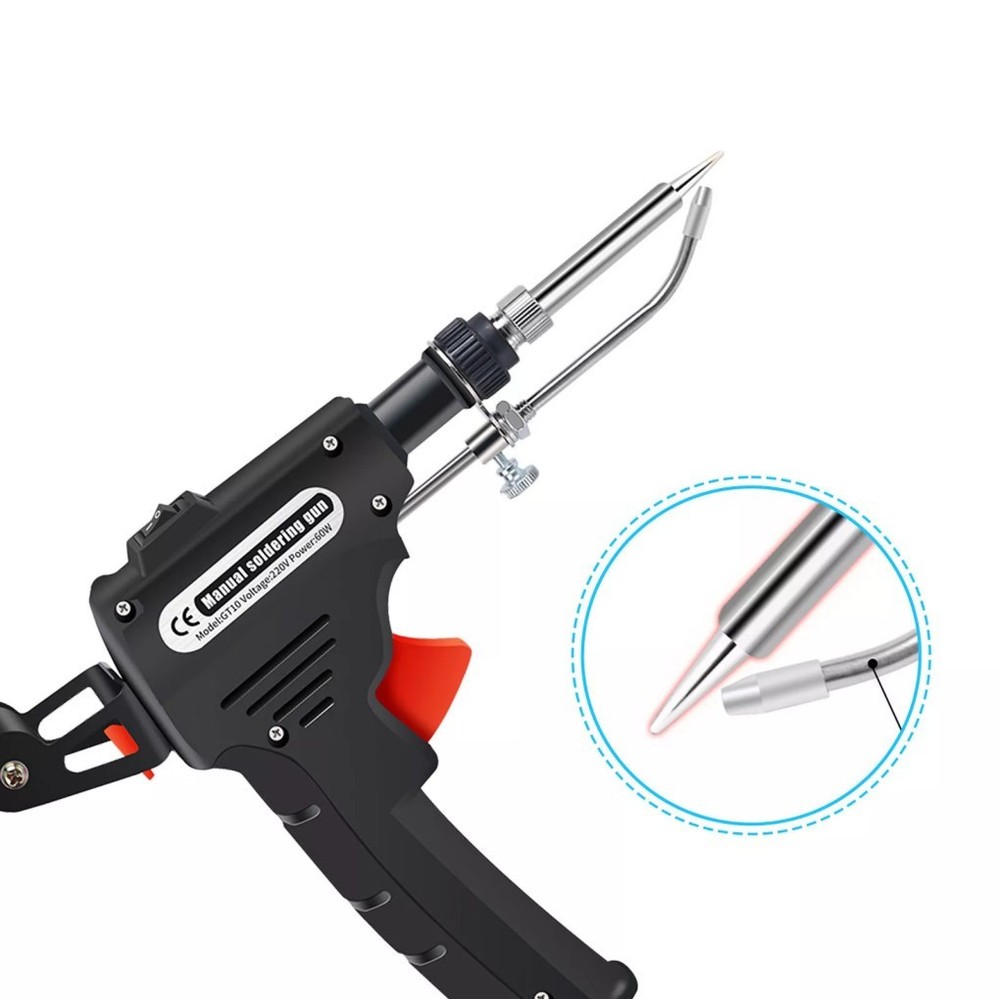 110V Handheld Welder Electric Welding Machine Multi-Function Welder Gun (tin)