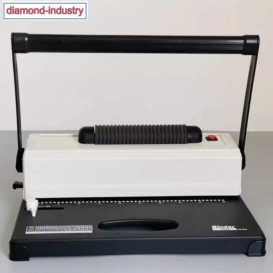 a4 Electric Single Coil Binding Machine Laptop Office Text Punch Binding Machine