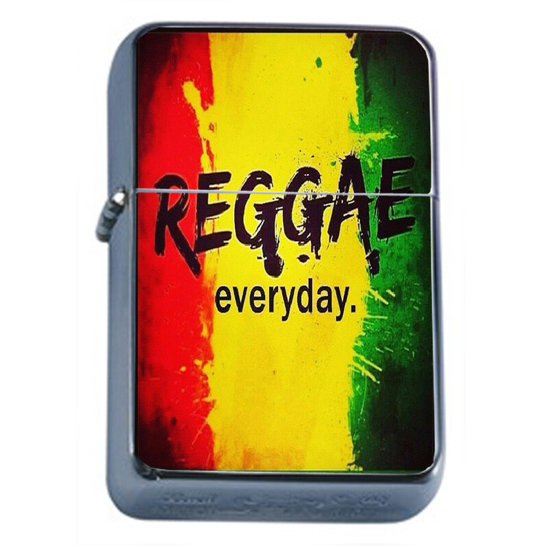 Reggae Everyday Em1 Flip Top Oil Lighter Windproof