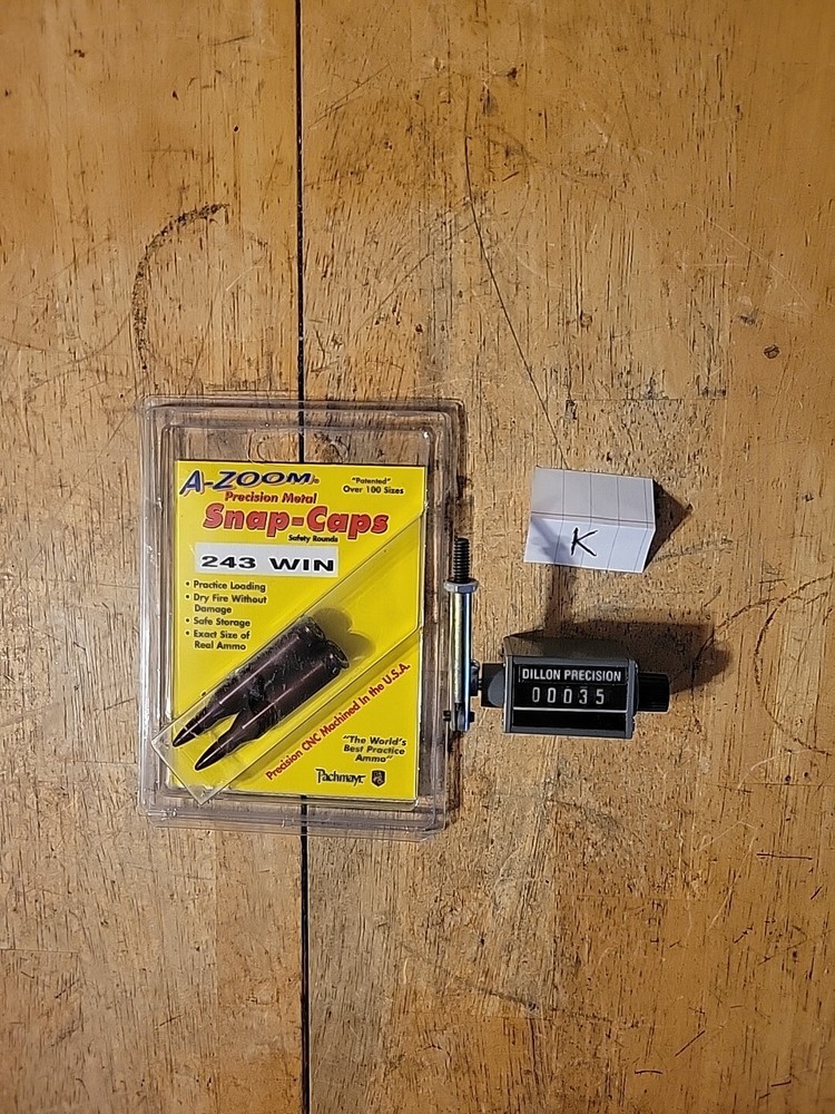 (2) A-Zoom Snap Caps For .243 Win In Original Packaging