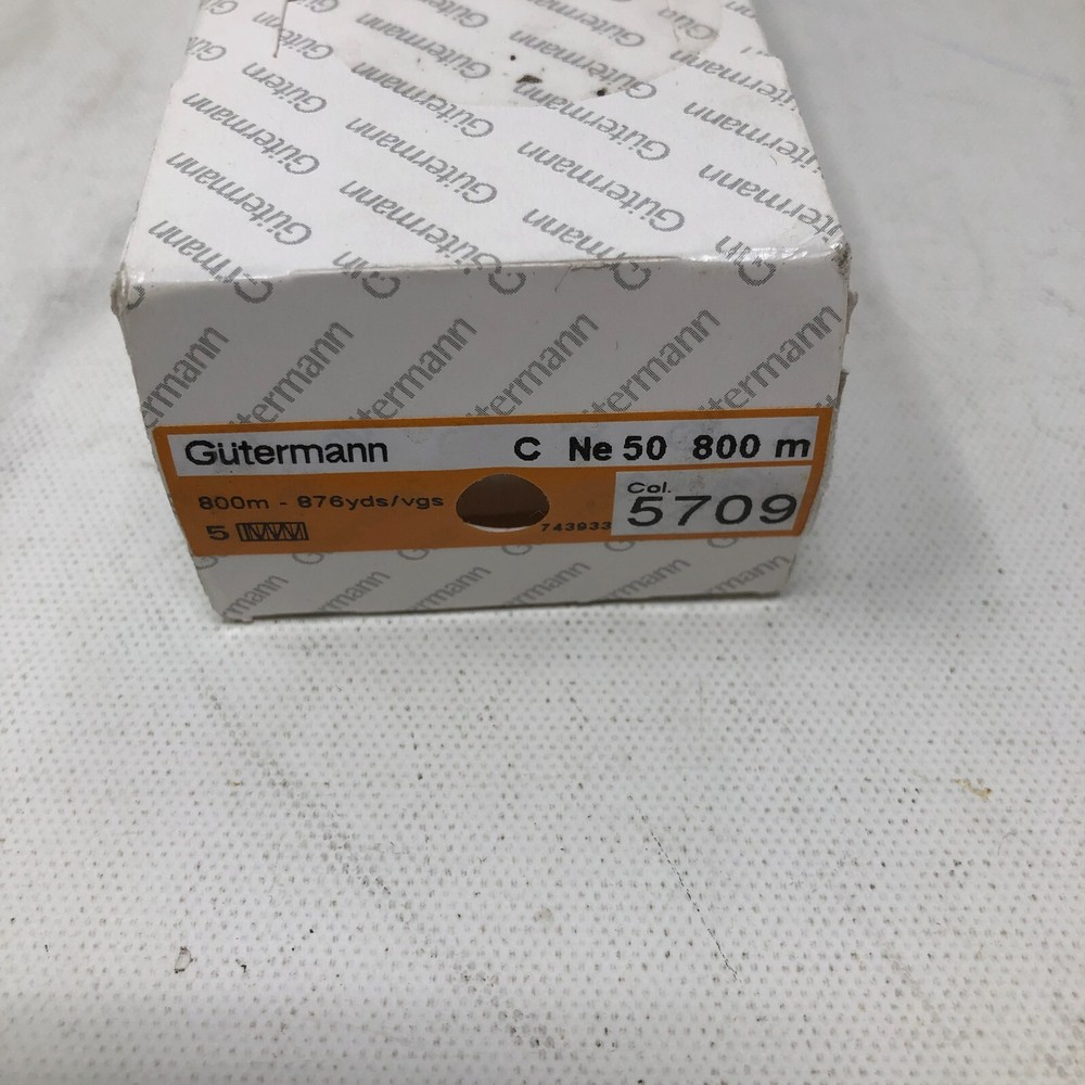 Gutermann All Purpose Thread- White (5 Pack)