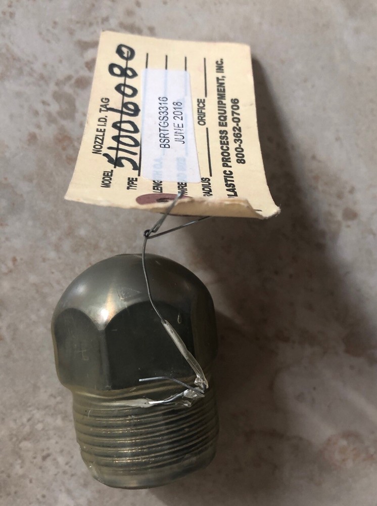 Inyection Molding Machine PPE Replacement Big Shot Tip Mod. BSRTGS 1-7/8” LGP