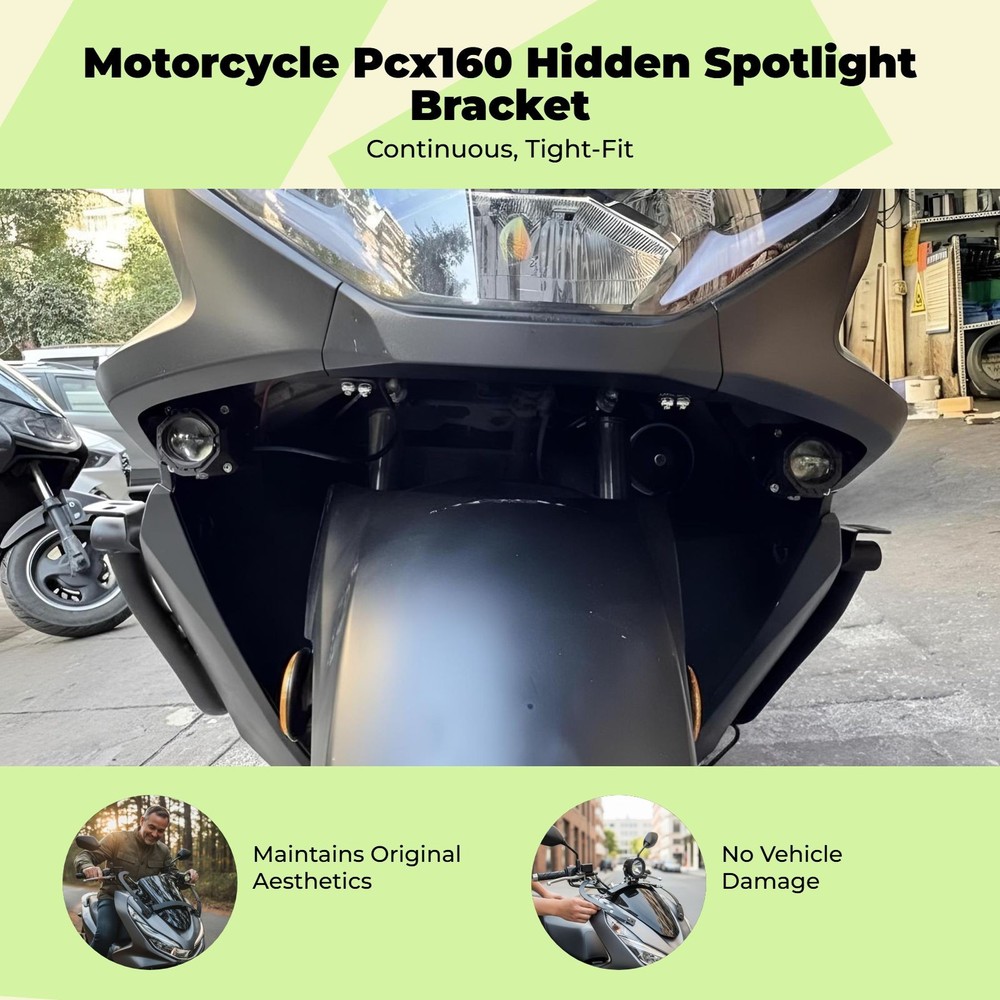 PCX160 2021-2024 aluminum bracket