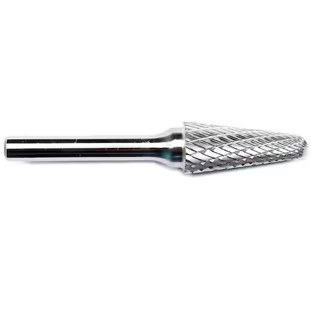 Carbide Bur, Round Nose Tree, 1/2,  19D875