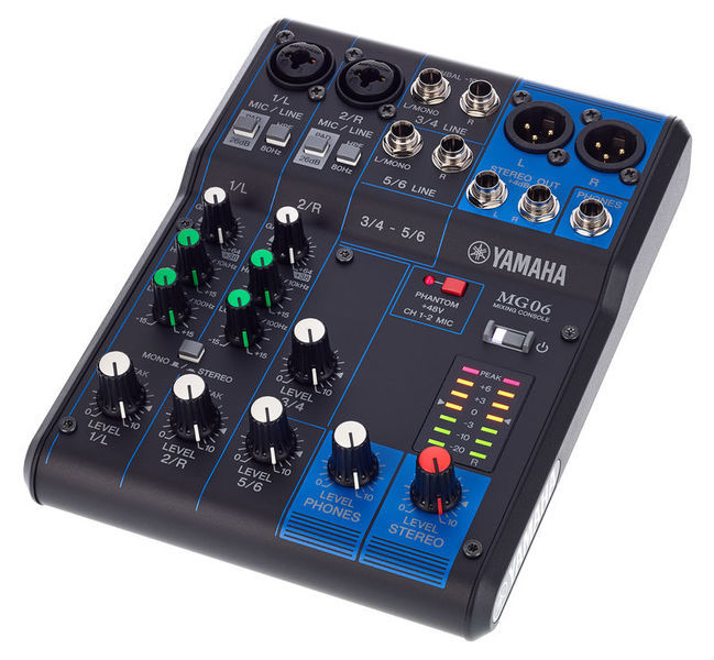 Yamaha MG06 Analog 6-Channel Mixing Console